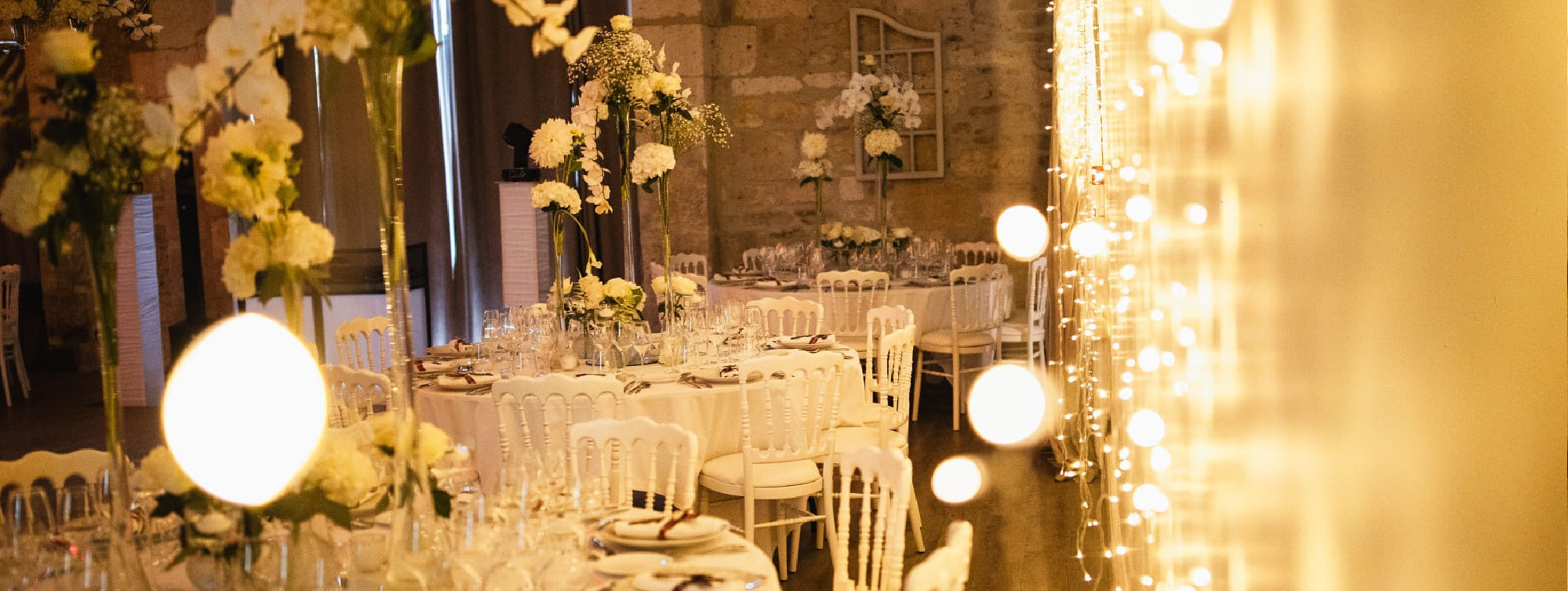 Chateau de Maumont - decoration - mariage ©Chateau de Maumont - Jérémy Simonnet