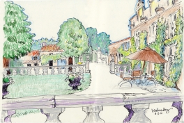 Chateau de Maumont - tillystudio-com-artiste.jpg - Chateau de Maumont - Les logis de la touvre